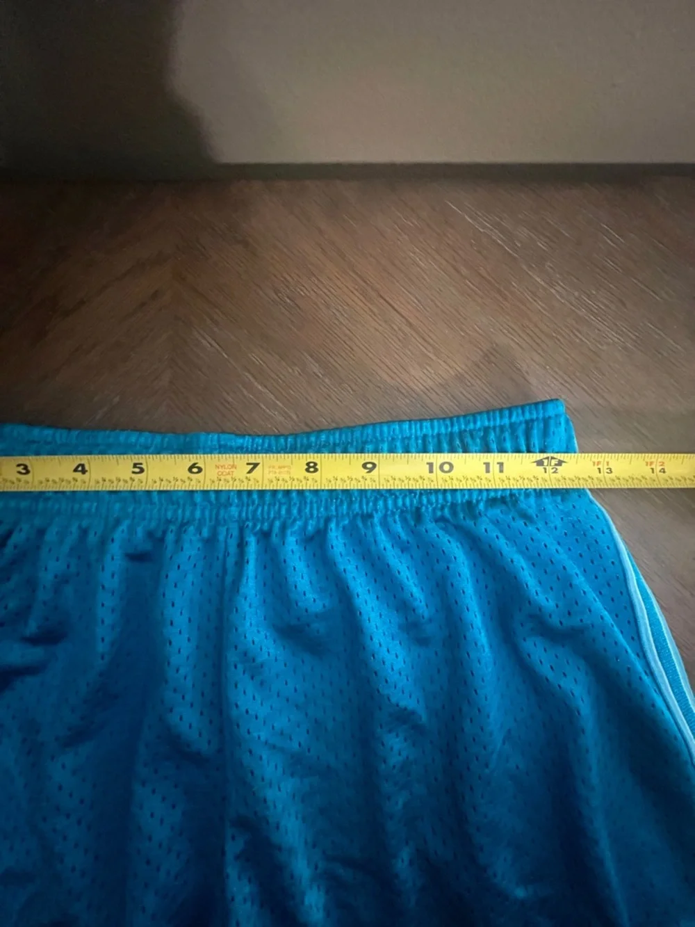 Nike Dri-FIT Mesh Basketball Shorts Size L Teal - Picture 6 of 7